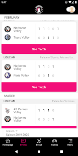 Narbonne Volley 4.10.40 APK screenshots 2