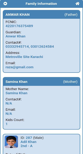 Allied School LMS Screen 2