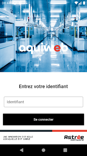 Android application Aquiweb App screenshort