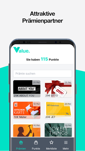 Value. Screen 3