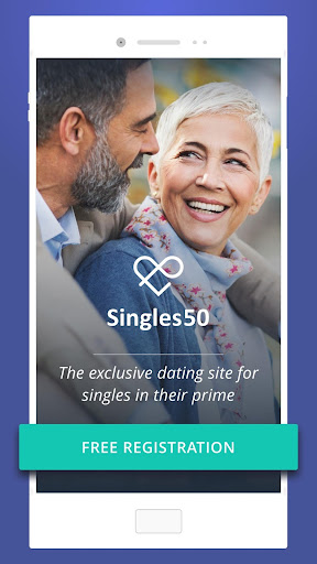 Android application Singles 50 - Matchmaking screenshort