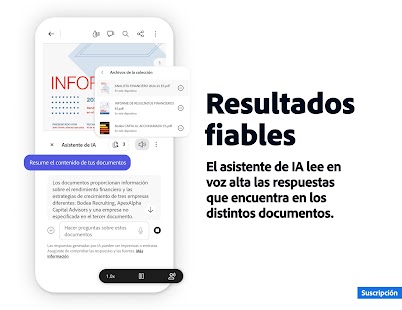 Adobe Acrobat Reader para PDF Screenshot