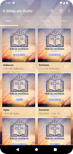 Bíblia Sagrada Online em Áudio Screen 3