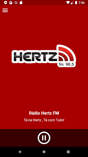 Android application Rádio Hertz FM screenshort