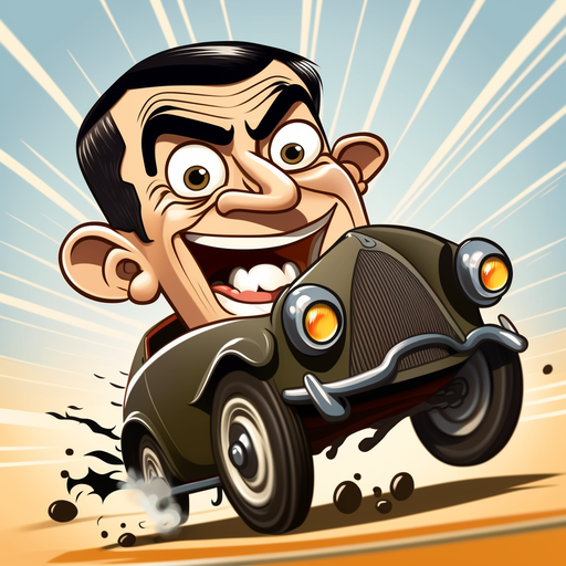 Mr Bea Boy Kart Dash Race logo