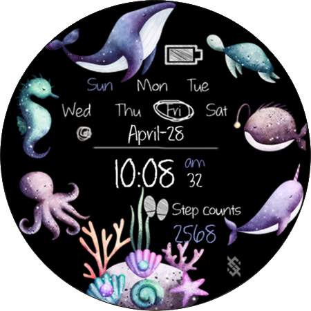 BFF48-Blackboard Art Ocean screenshot 19