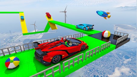 GT Car Stunt - Ramp Car Games