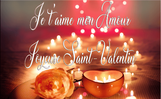 Android application Joyeuse Saint Valentin screenshort