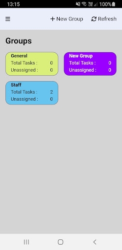 Android application EasySystems Teams screenshort