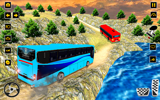 Drive Hill Coach Bus Simulator : Bus Game 2019 1.0 screenshots 4