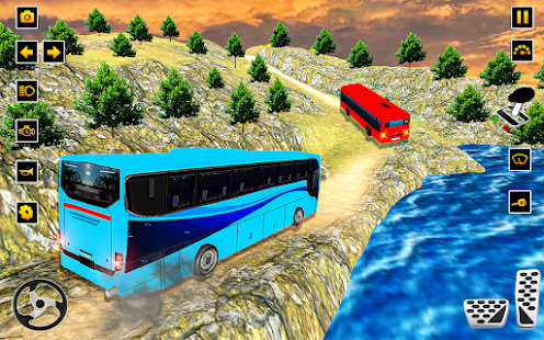 Drive Hill Coach Bus Simulator : Bus Game 2019 1.0 APK screenshots 4