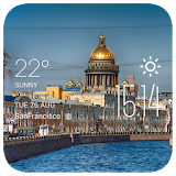 St. Petersburg weather widget icon