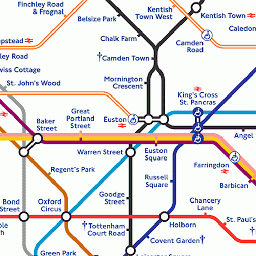 Icon image Tube Map: London Underground (