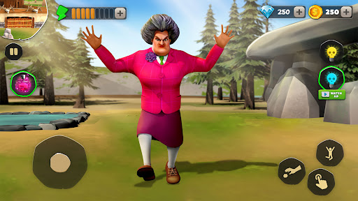 Scary Teacher Stone Age 3