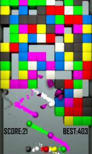 Captura de tela do Bricks Crash
