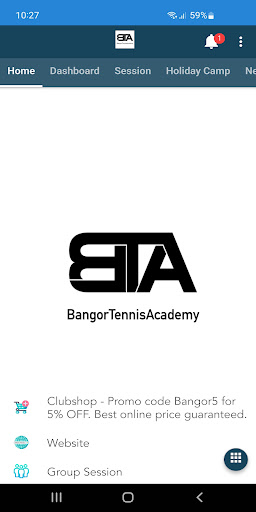 Bangor Tennis Academy Screen 2