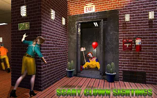 Scary Clown Prank Attack Sim:  - Screenshot 1