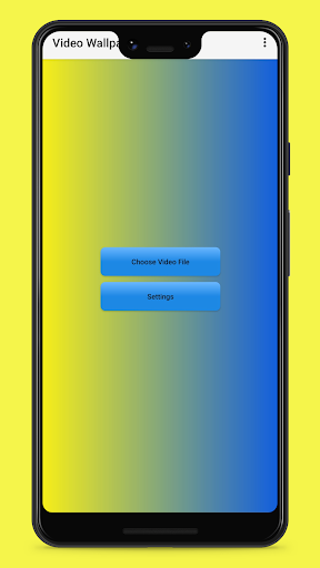 Android application Video wallpaper app screenshort