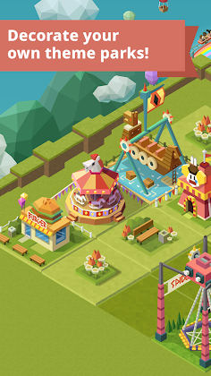 Merge Tycoon: 2048 Theme Park - Screenshot 2