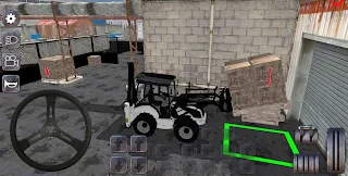 Backhoe Loader: Excavator Simu - Screenshot 2