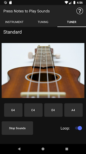 Android application MusicToolkit Lite: Ukulele screenshort