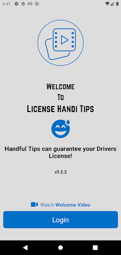 License Handi Tips Screen 2