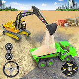 Sand Excavator Simulator Games icon