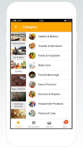 My City App Screen 2