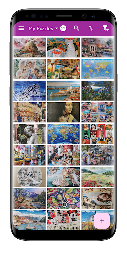 Android application Puzzle Tracker screenshort