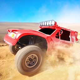 Jipe off road dirigindo