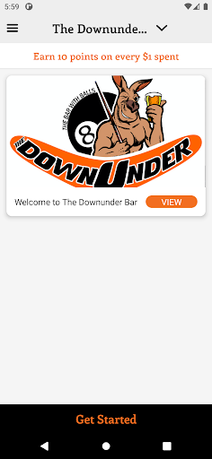 The Downunder Bar Screen 2