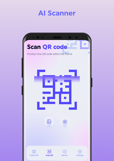 Android application AI QR Scanner screenshort