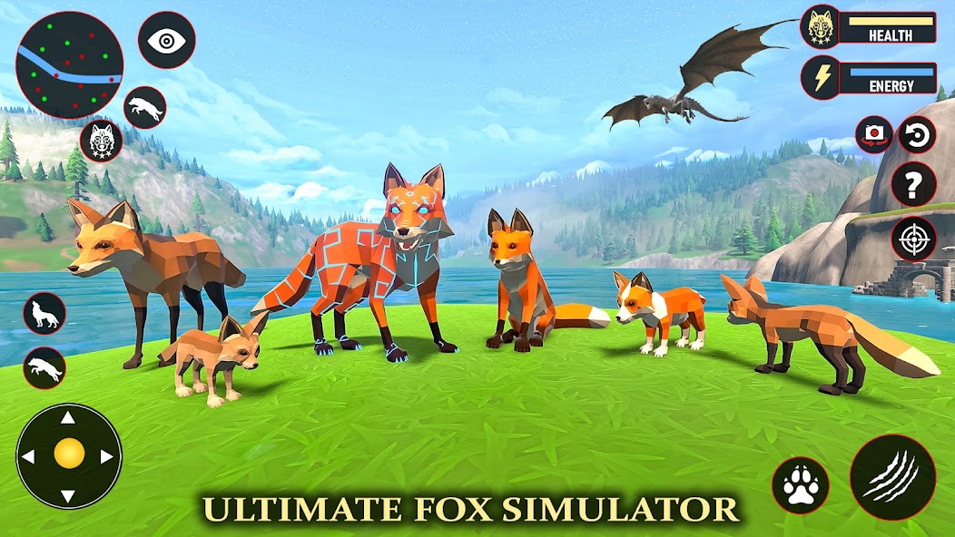 Fox Simulator Fantasy Jungle banner