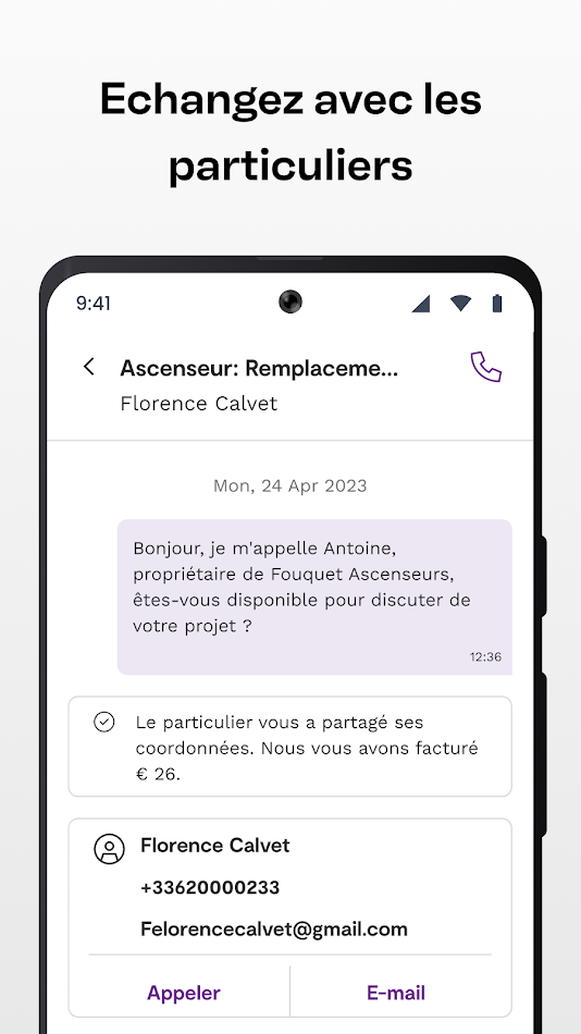 #4. Travaux.com pour les pros (Android) By: Instapro Group