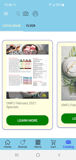 ONFC Store Screen 2