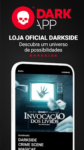 Android application Loja Darkside Books screenshort