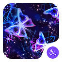 Download Blue Purple Beautiful Butterfly Free Them Install Latest APK downloader