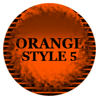 Orange Icon Pack Style 5 apk
