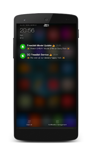Freedish Updates Screen 2