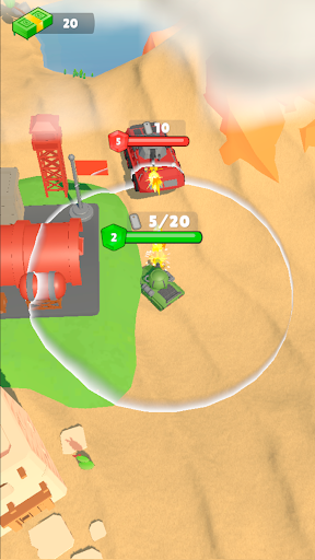 Android application Tank Combat screenshort