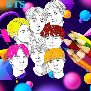 BTS Coloring Book Enjoy - Phiên Bản Mới Nhất Cho Android - Tải Xuống Apk