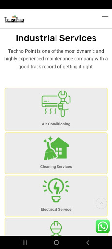 Technopoint Maintenance Screen 2