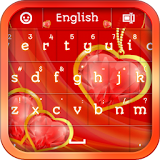 Crystal Heart Keyboard icon
