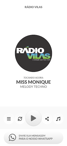 Android application RÁDIO VILAS screenshort