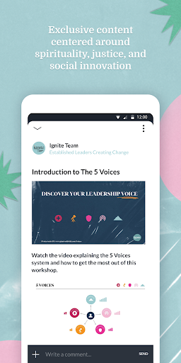 The Ignite Collective Screen 3