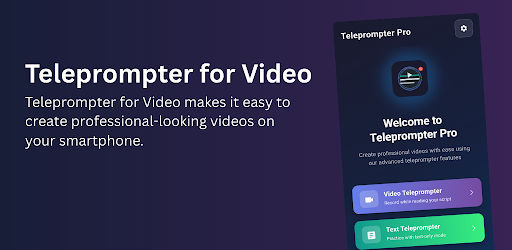 Teleprompter for Video