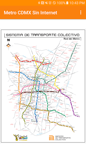 Android application Metro CDMX (Sin Internet) screenshort