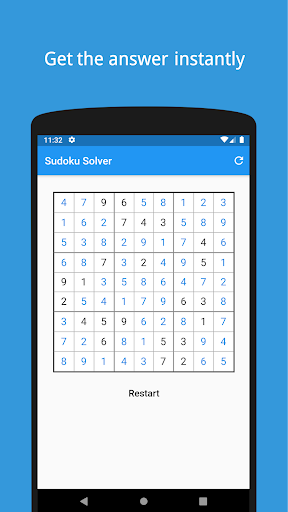 Sudoku Solver Screen 3