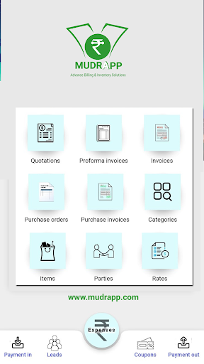 MUDRAPP Screen 2