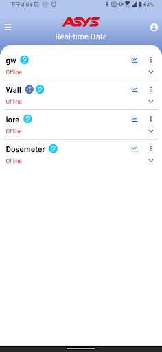IoT remote cloud system Screen 2